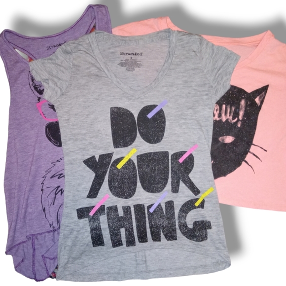 Stranded Tee Bundle NWT&NWOT Size Small - Picture 3 of 3